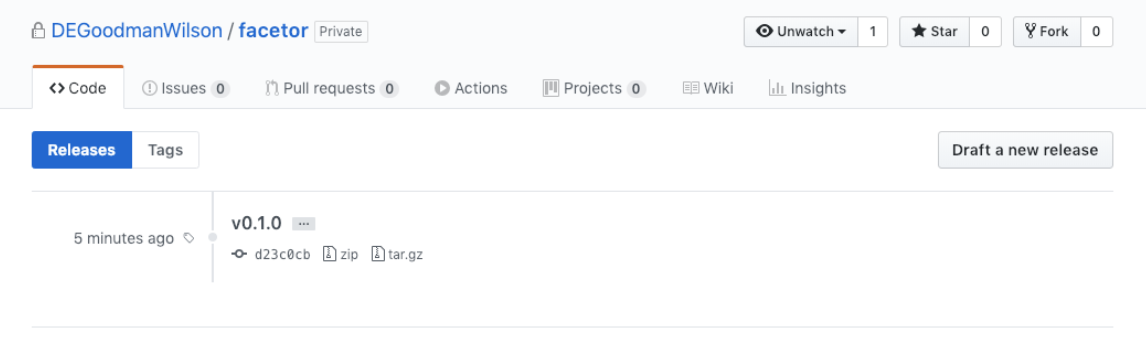 First explorations of GitHub's Actions